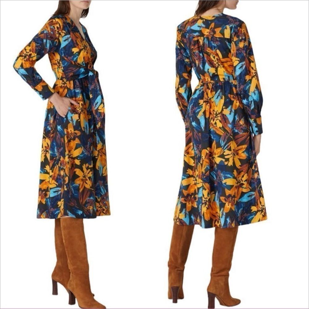 Marissa Webb Lily printed shirtdress in Size 6